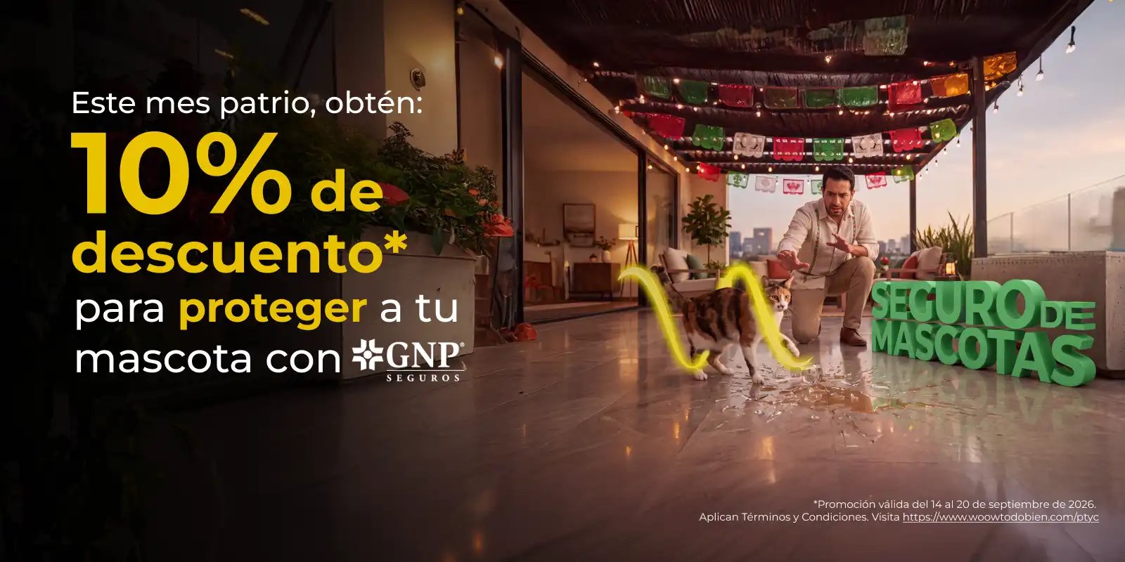 10% de descuento en Seguro de Mascotas