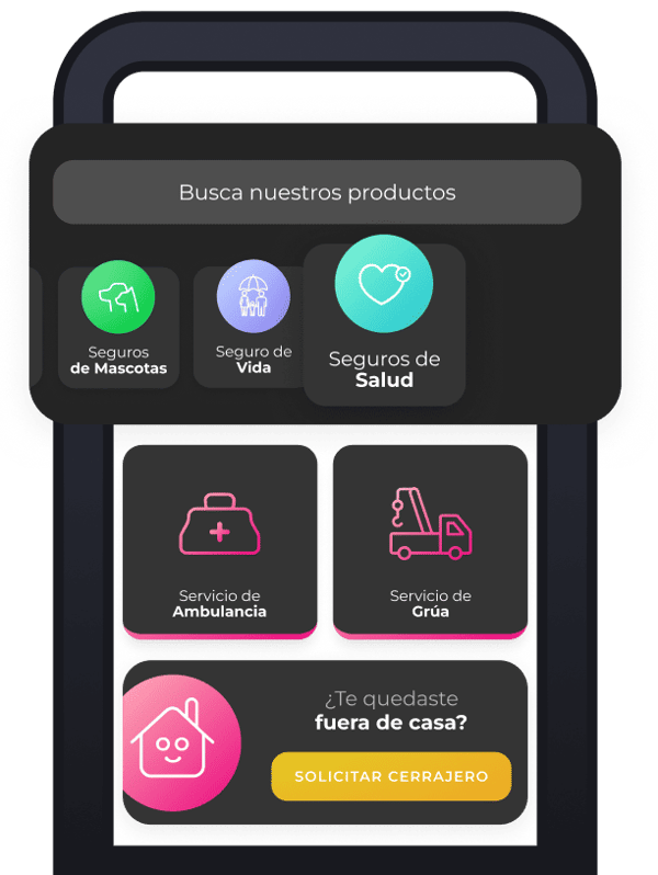 App WOOW en Dark Mode