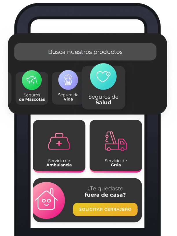 App WOOW en Dark Mode
