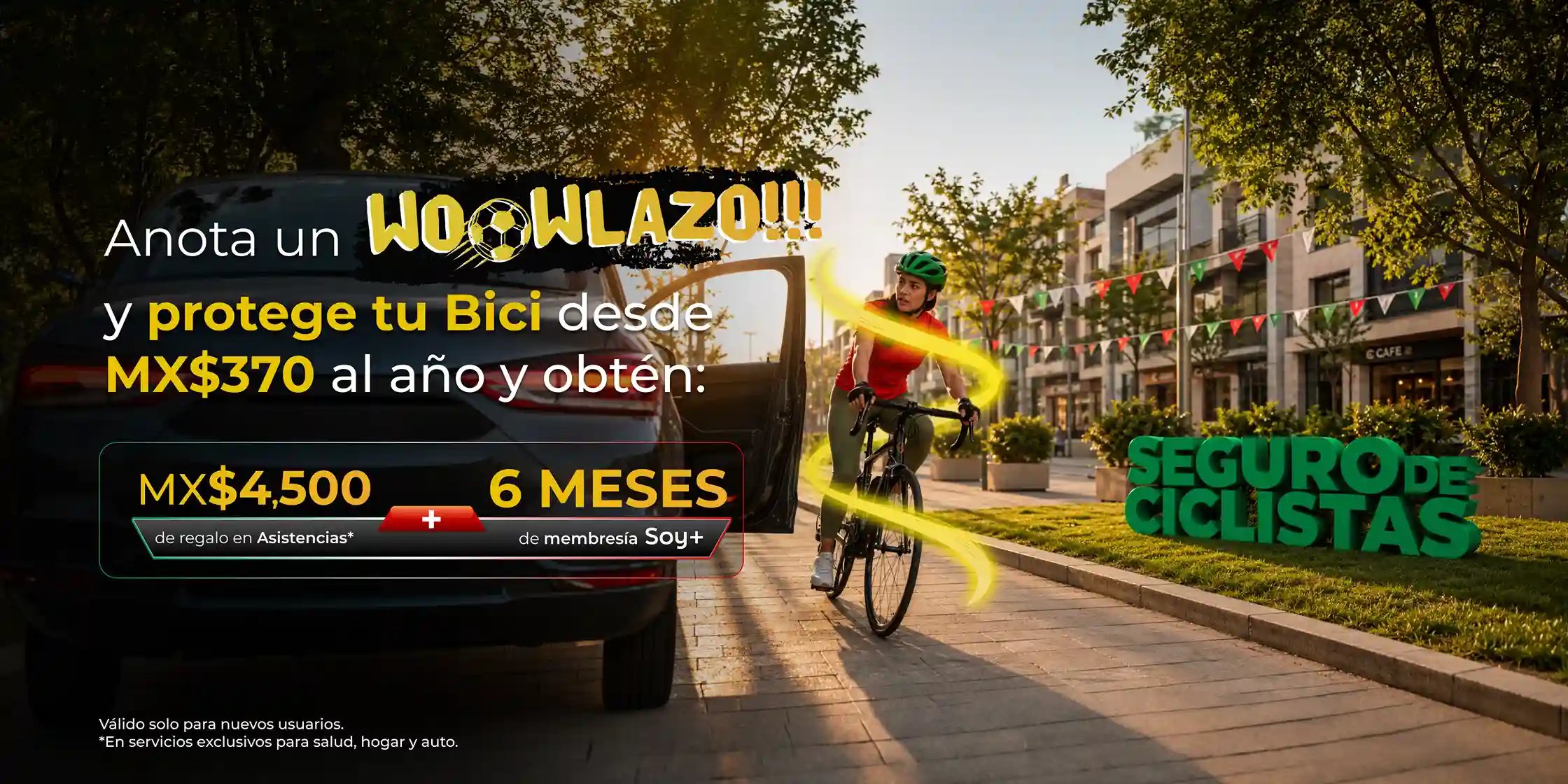 Seguro de  CICLISTAS