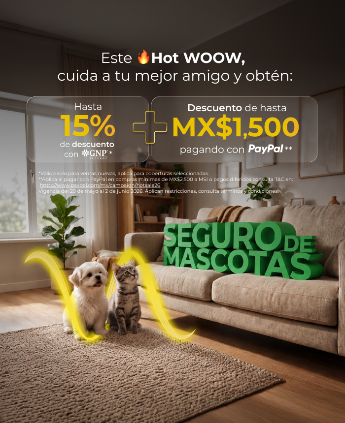HOT WOOW Seguro de Mascotas